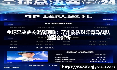 全球总决赛关键战前瞻：常州战队对阵青岛战队的配合解析